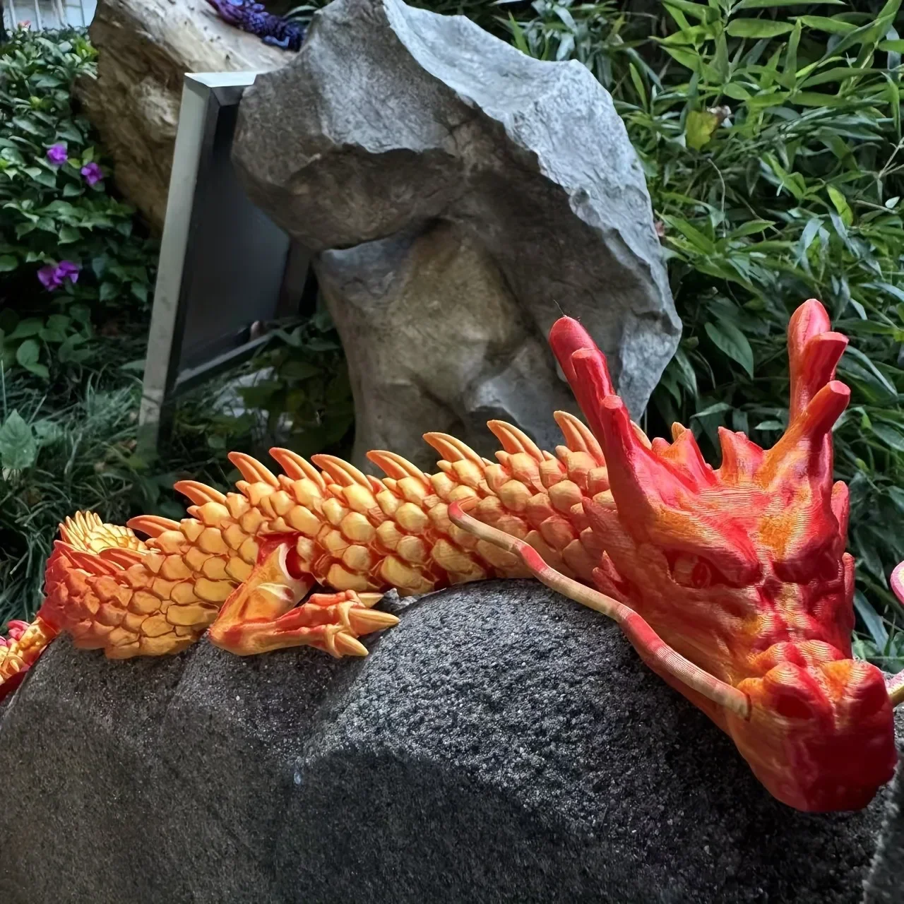 3D Printing Dragon - Figurine Naga Cina 3D Print 90cm,