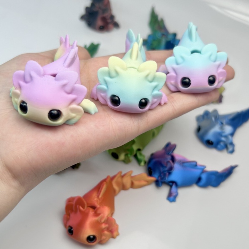 3D Printing App - Mainan Figur Salamander Cetak 3D dengan