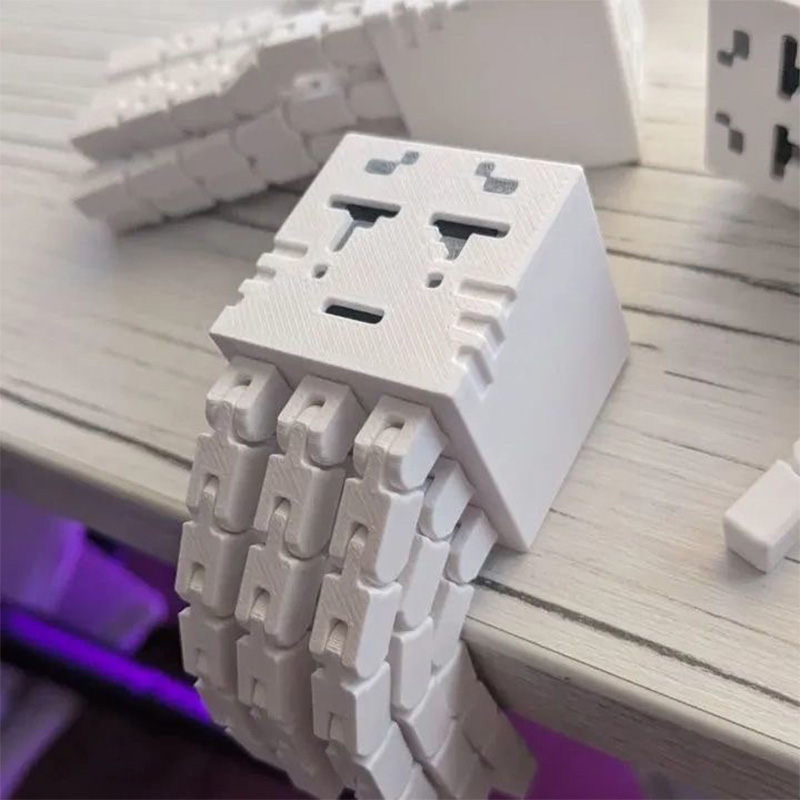 3D Printing Gif - 1 Buah Barang Dagangan Creeper [Minecraft]