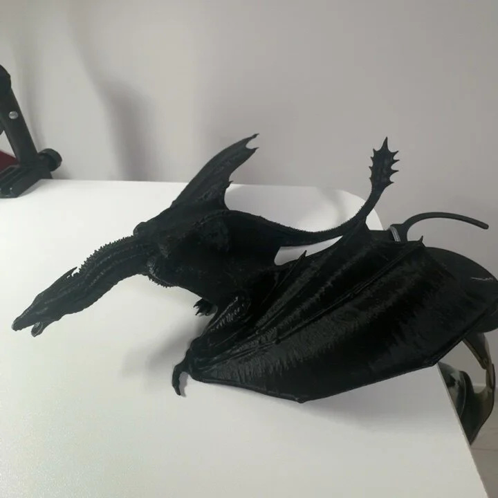 3D Printing App - Figurine Naga Terbang 3D Cetak 3D