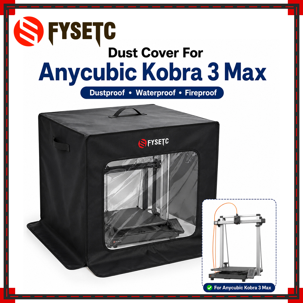 3D Printer Enclosure Frame - Penutup Debu FYSETC untuk Anycubic Kobra