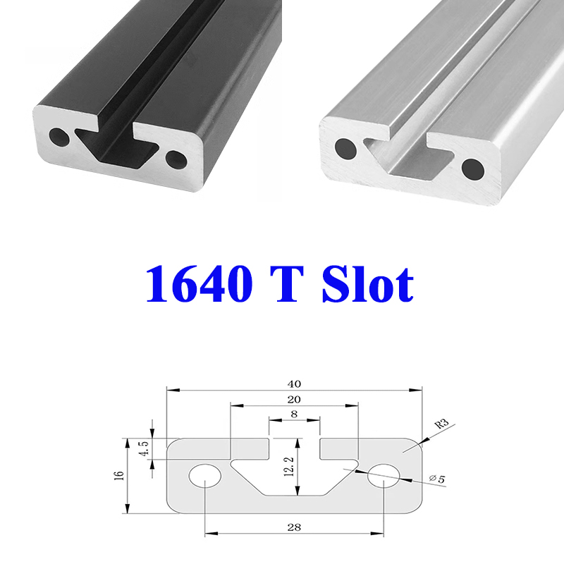 3D Printer Enclosure Frame - 1 buah 1640 profil aluminium standar