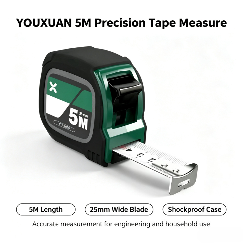 Stanley Tape 25Ft - YOUXUAN Meteran 5M Lebar 25mm Presisi