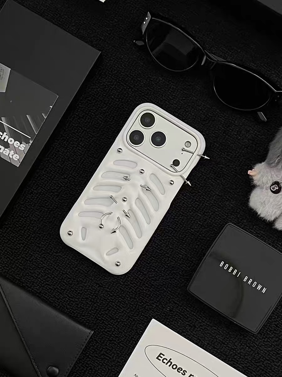 3D Printing Iphone - Casing ponsel PINKDEVIL original skeleton versi