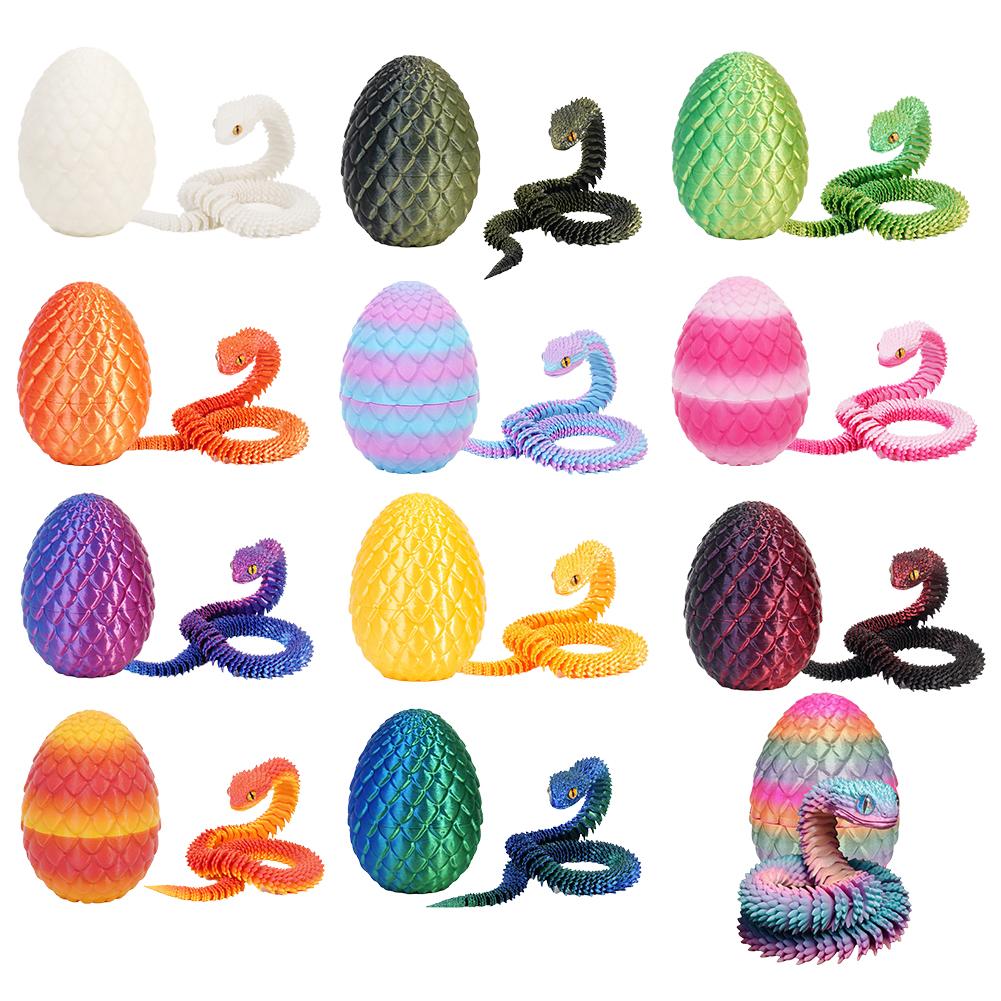 3D Printing Egg - Telur Naga Ular Keren Cetak 3D