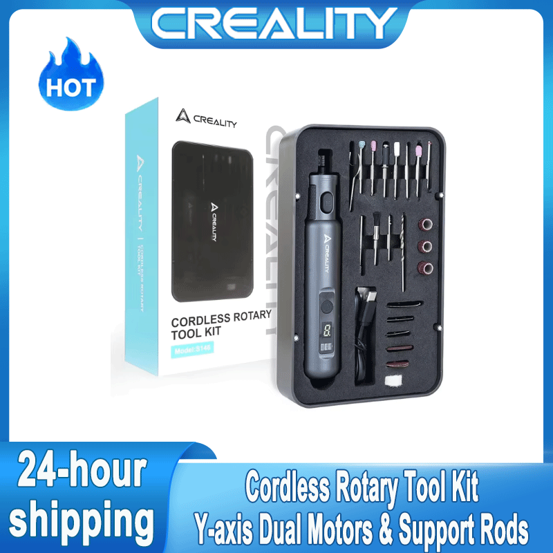 3D Printing Grinder - Alat Putar Tanpa Kabel Creality untuk