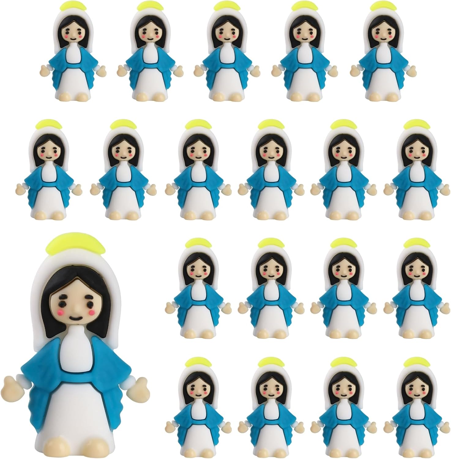 3D Printing Egg - 30-300 Buah Figurine Bunda Maria Mini