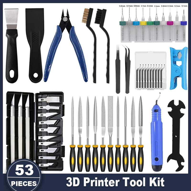 3D Printing Grinder - Kit Alat Printer 3D, 53 Buah