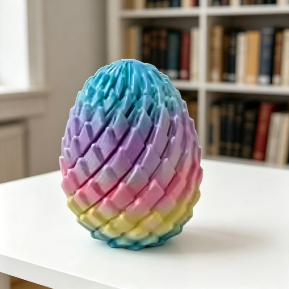 Mainan Telur Naga Cetak 3D unt - 3D Printing Egg ulasan dan harga