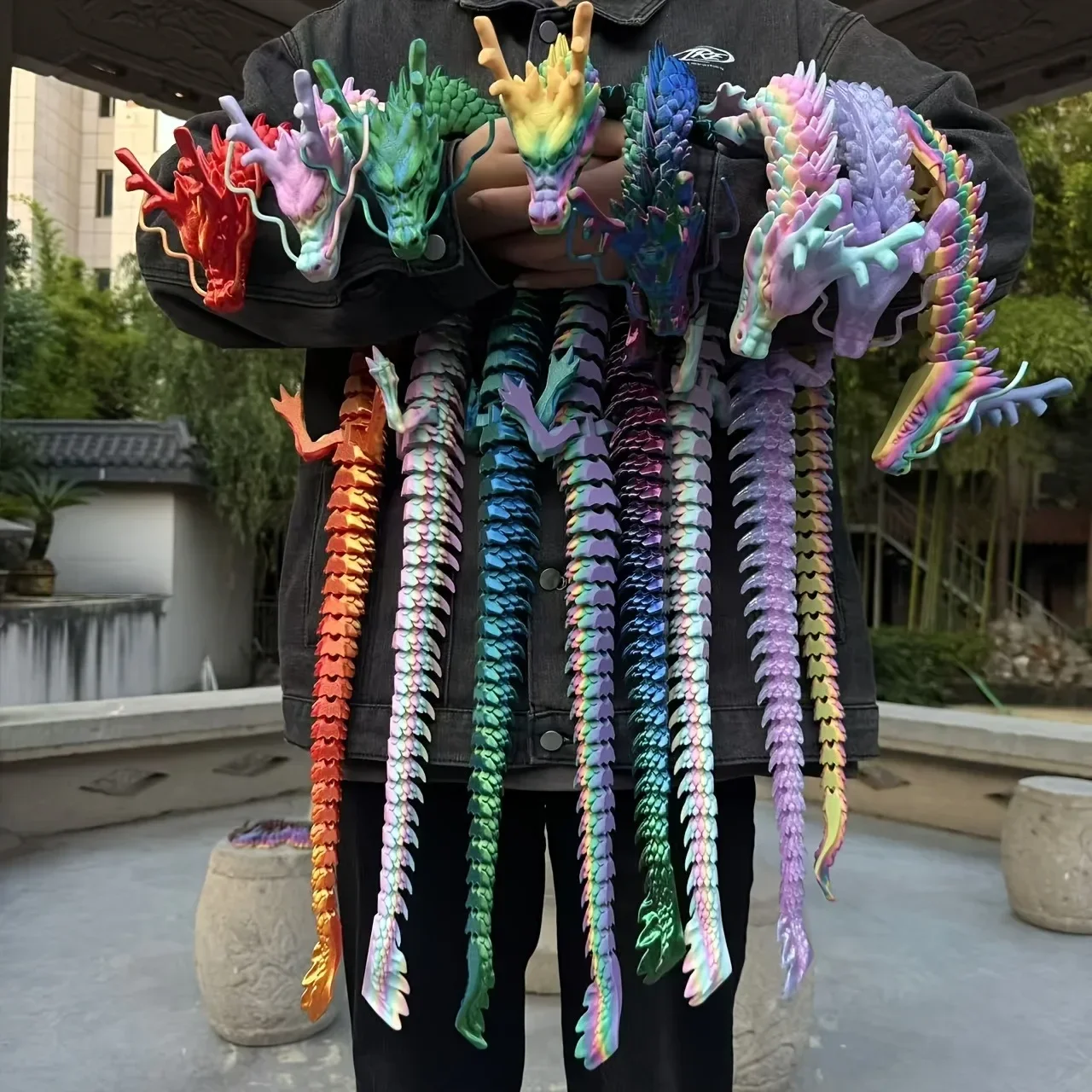 Figurine Naga Cina 3D Print 90 - 3D Printing Dragon ulasan dan harga