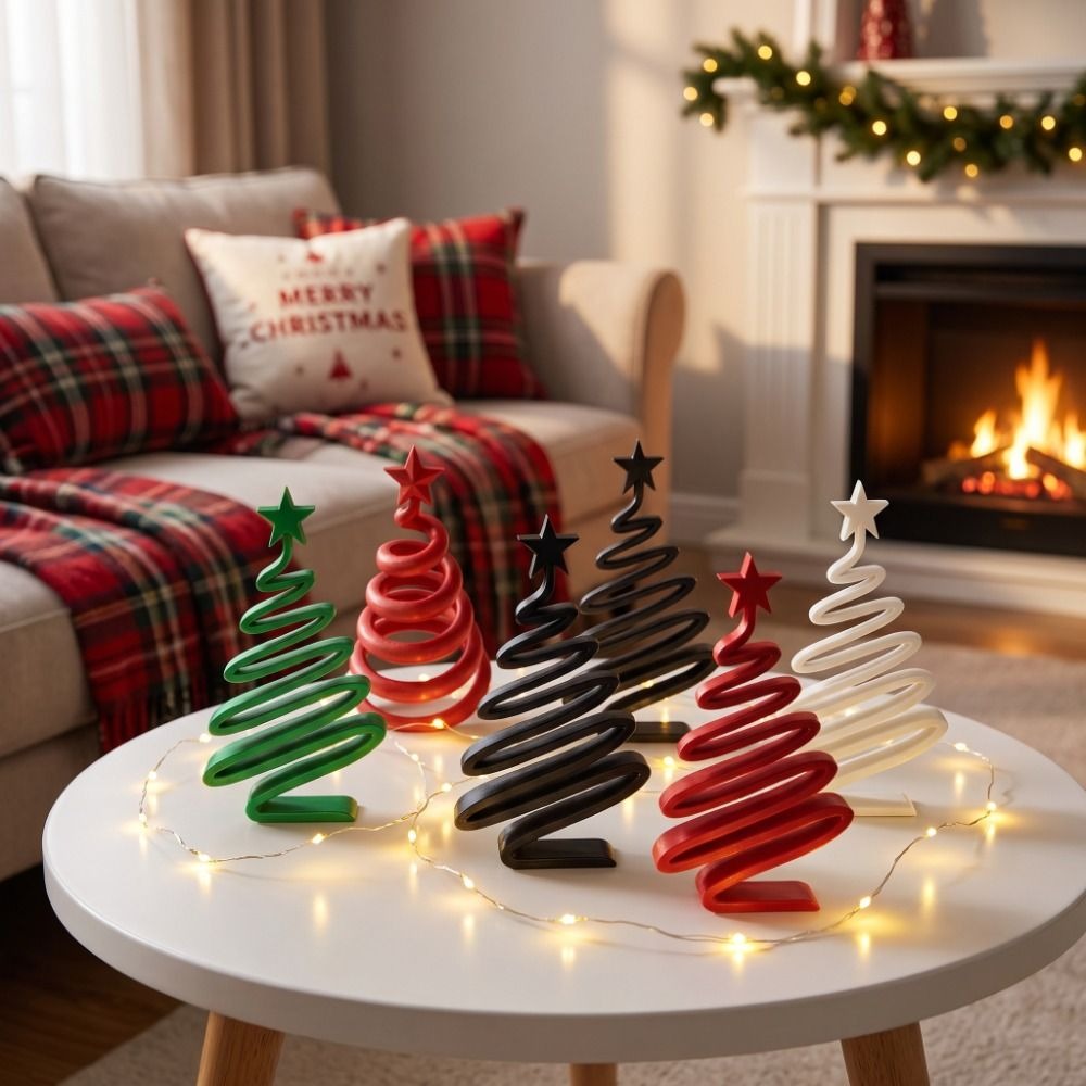 Figur Natal Cetak 3D Bentuk Sp - 3D Printing Xmas Ideas ulasan dan harga