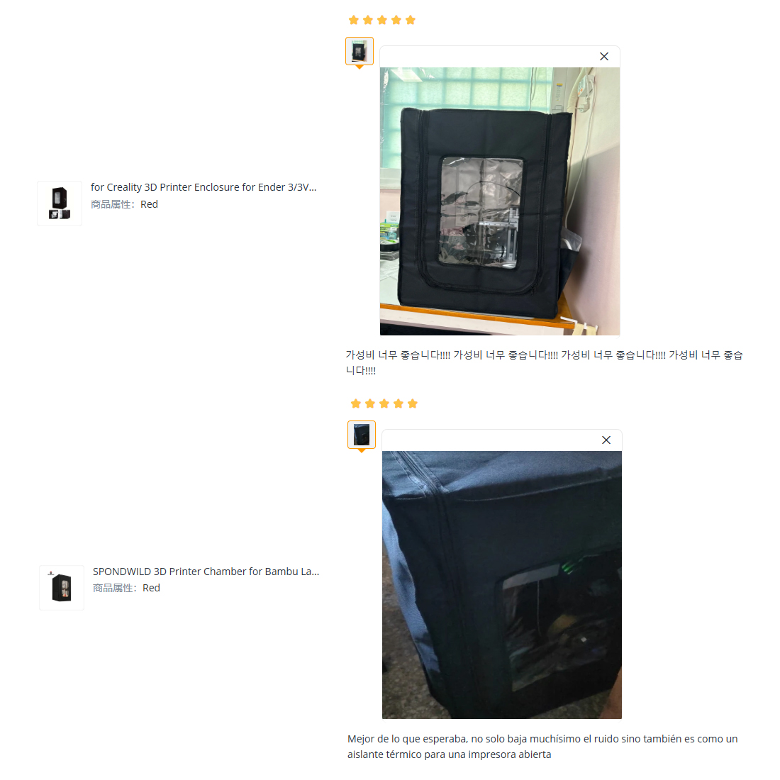 Ruang Printer 3D SPONDWILD unt - 3D Printer Enclosure Frame ulasan dan harga