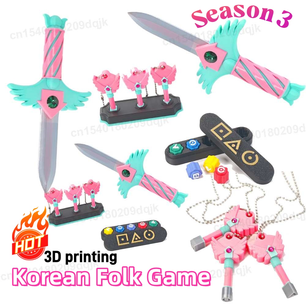 Kalung Gantungan Kunci Cosplay - 3D Printing Gif ulasan dan harga