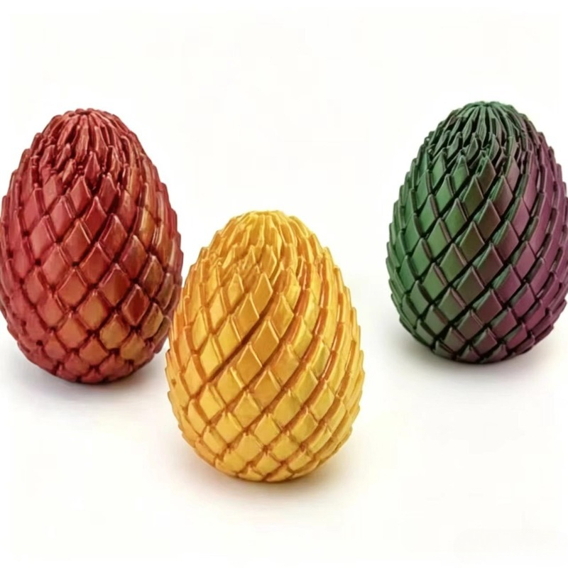 Mainan Dekompresi Telur Naga S - 3D Printing Egg ulasan dan harga