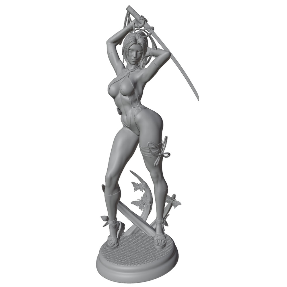 1/24 Perempuan 	 Kit Model Res - 3D Printing App ulasan dan harga