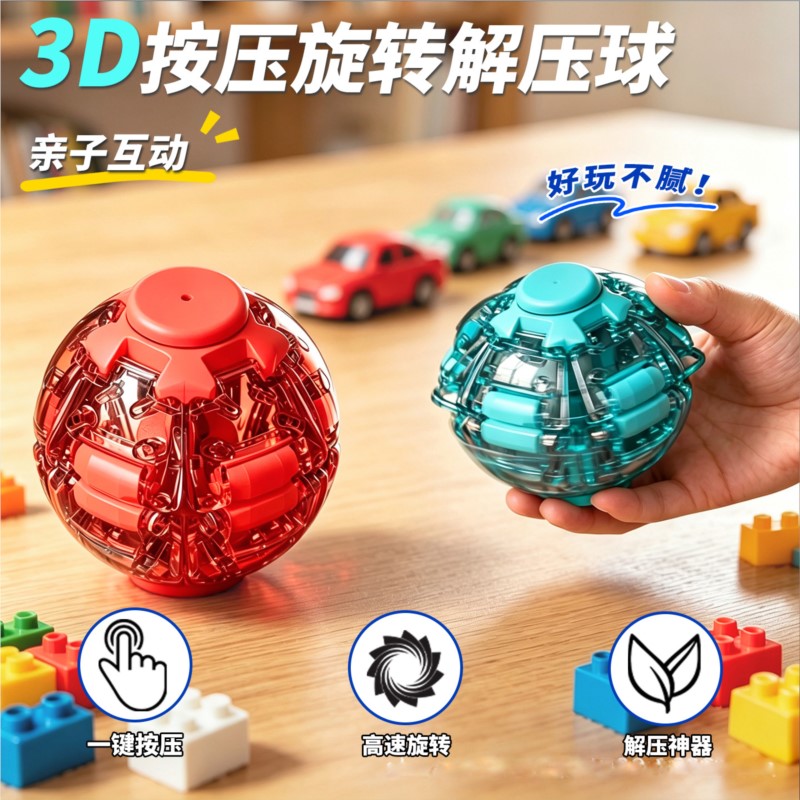 Bola Penghilang Stres Bola Fid - 3D Printing Drawing ulasan dan harga