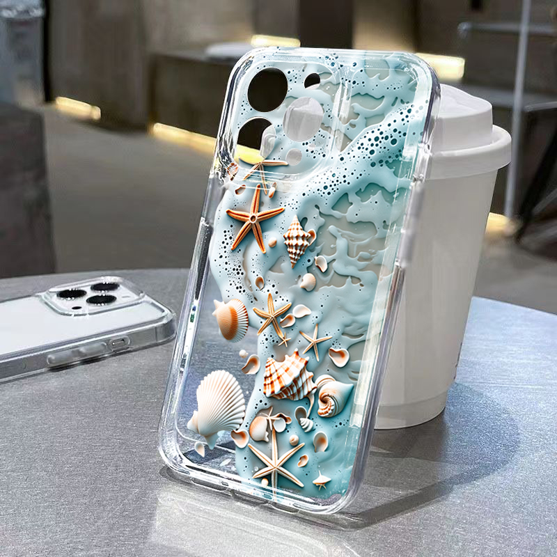 Casing HP 3D Bintang Laut & Ke - 3D Printing Iphone ulasan dan harga