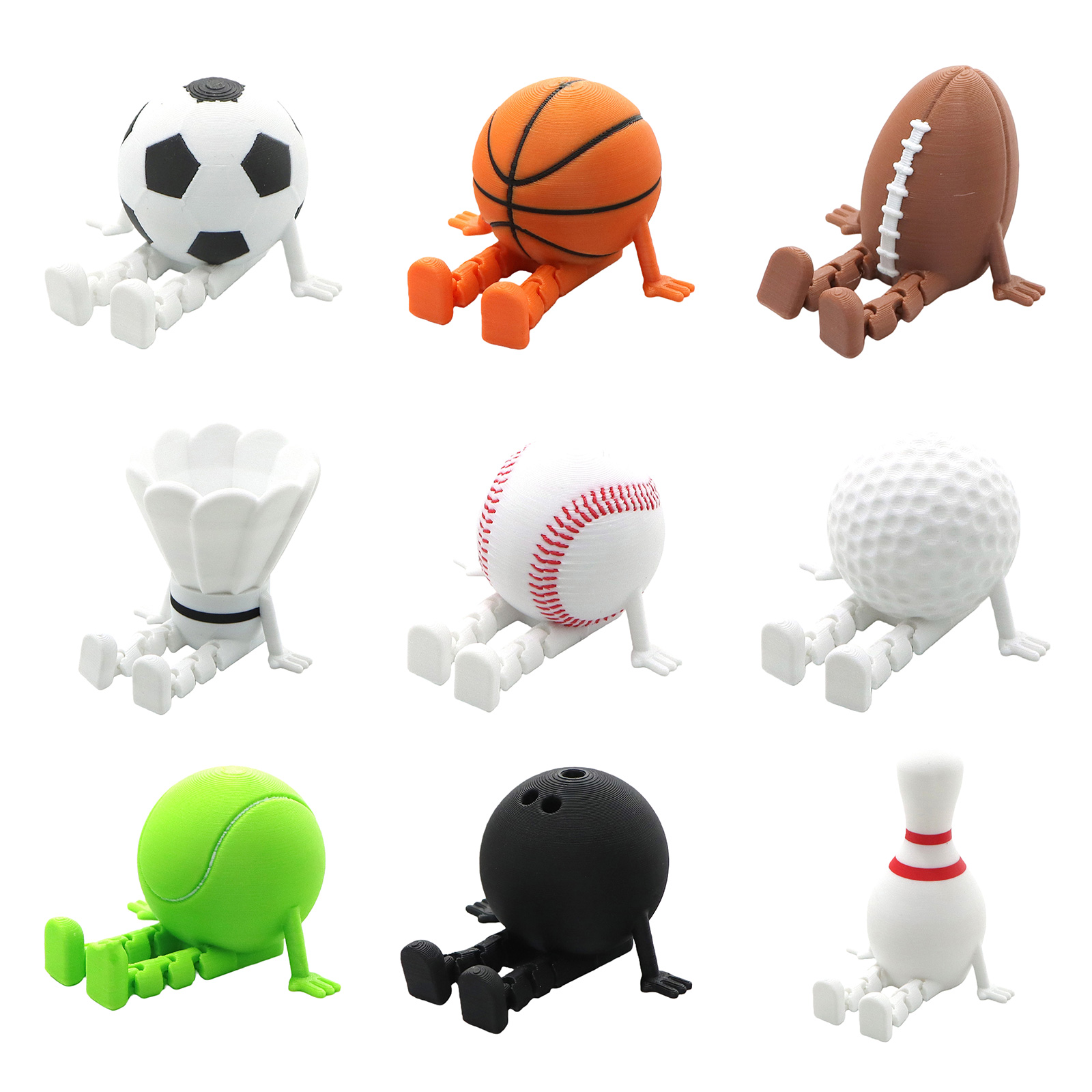 Boneka Bola Olahraga 3D yang D - 3D Printing Use ulasan dan harga