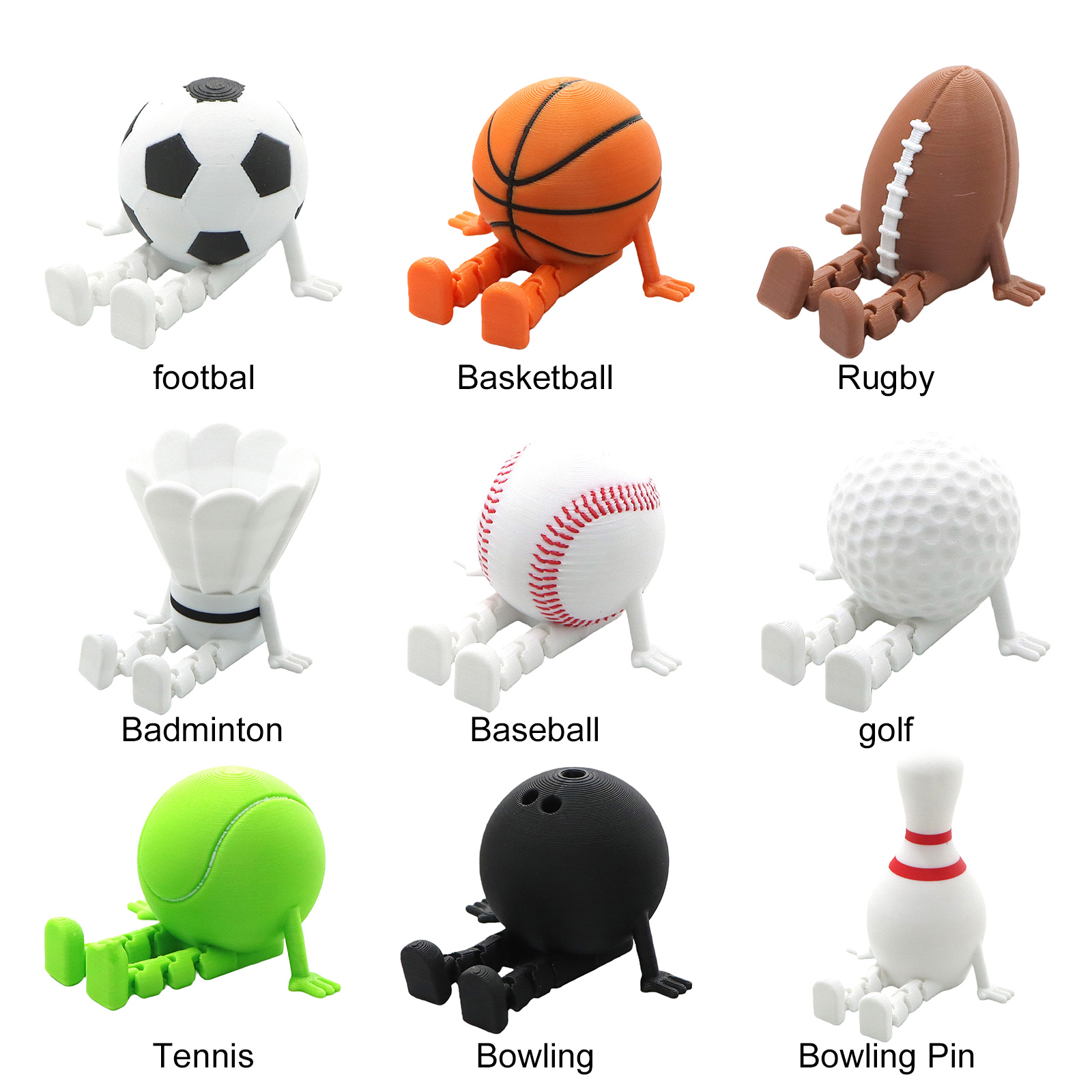 Boneka Bola Olahraga 3D yang D - 3D Printing Use ulasan dan harga