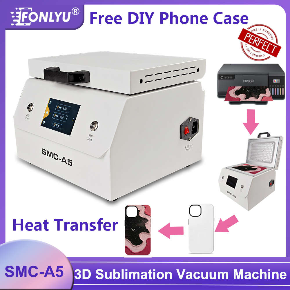 Fonlyu Mesin Vakum Sublimasi 3 - 3D Printing Iphone ulasan dan harga