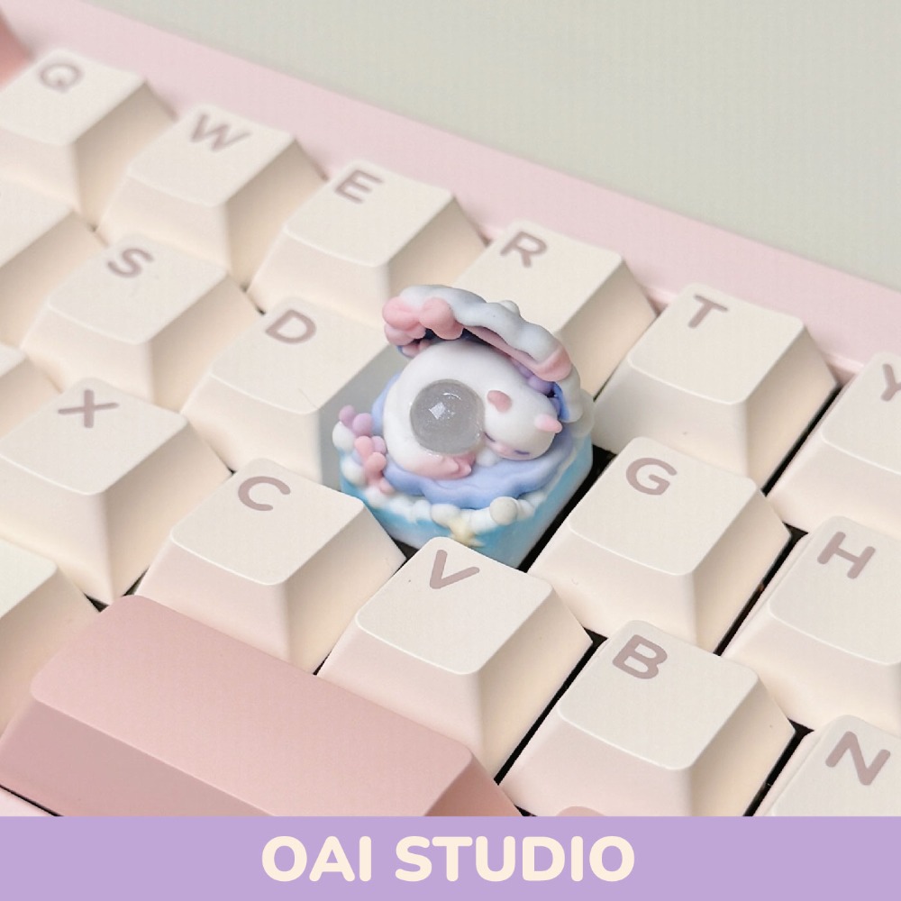 Keycap Kucing Lucu Resin Buata - 3D Printing Keyboard Keys ulasan dan harga