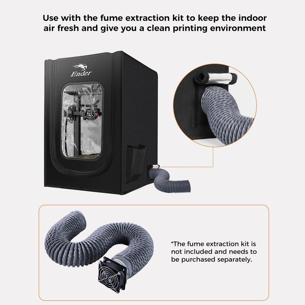 Penutup Printer 3D Creality de - 3D Printer Enclosure Frame ulasan dan harga