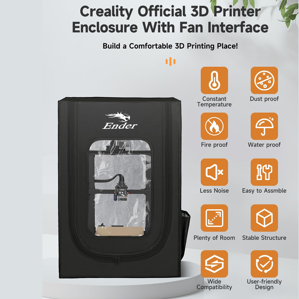 Penutup Printer 3D Creality de - 3D Printer Enclosure Frame ulasan dan harga