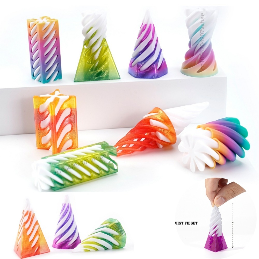 Mainan Putar Sekrup Helix Ceta - 3D Printing App ulasan dan harga