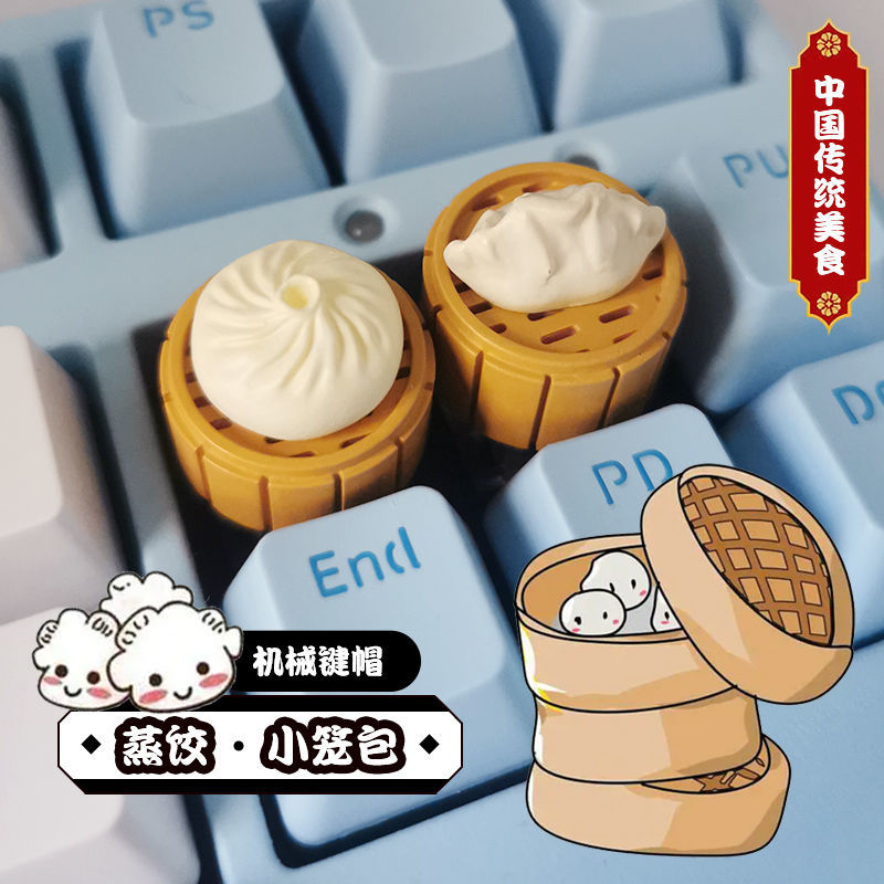 Keyboard Mekanis Pangsit Roti  - 3D Printing Keyboard Keys ulasan dan harga