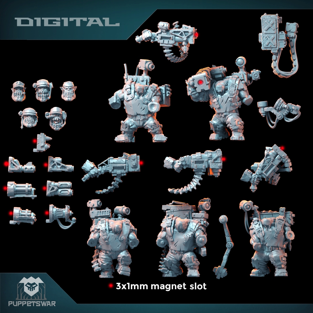 Pasukan Orc Ultimate Badasses, - 3D Printing App ulasan dan harga