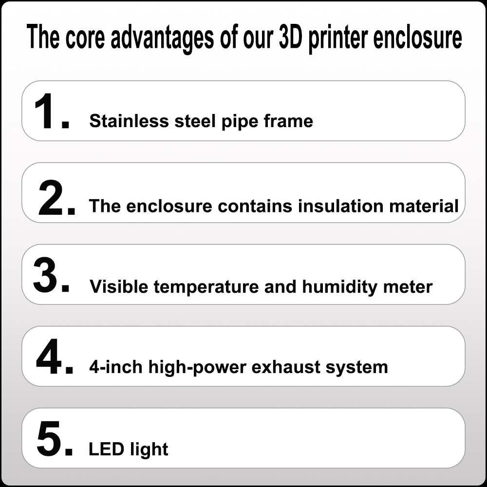 Penutup Printer Resin dengan k - 3D Printer Enclosure Frame ulasan dan harga