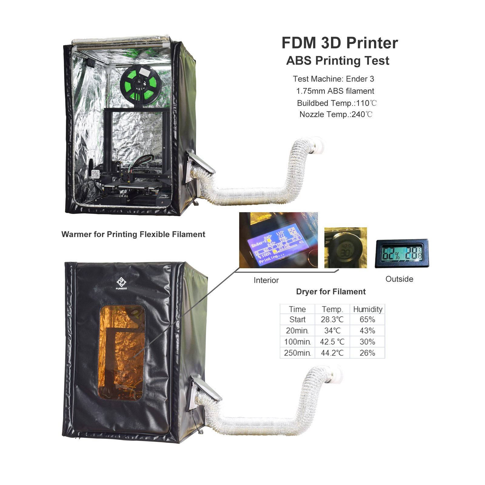 Penutup Printer Resin dengan k - 3D Printer Enclosure Frame ulasan dan harga