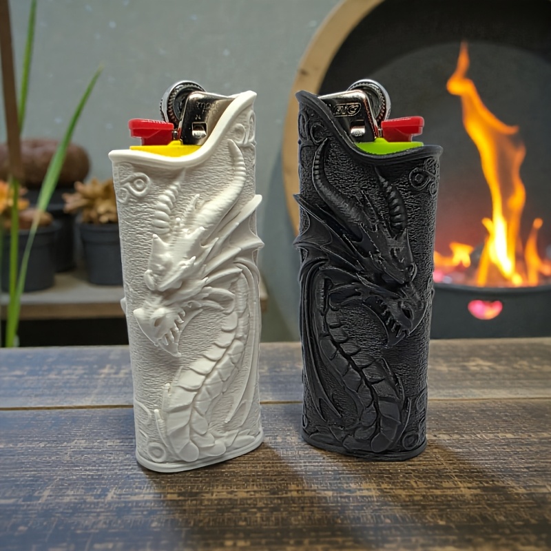 Casing Pemantik Api Motif Naga - 3D Printing Dragon ulasan dan harga