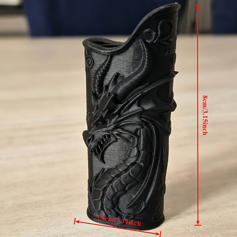 Casing Pemantik Api Motif Naga - 3D Printing Dragon ulasan dan harga