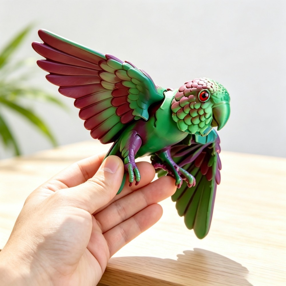 Model Burung Beo Lucu Cetak 3D - 3D Printing Mockup ulasan dan harga