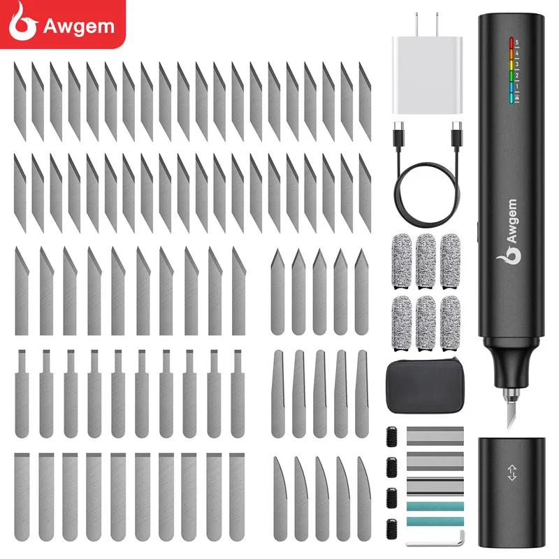 Awgem KE1 Mini KH13 35/40/45W  - 3D Printing Grinder ulasan dan harga