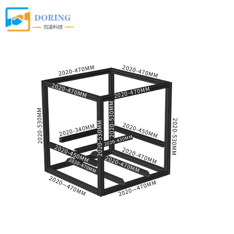 2020 bingkai profil Aluminium  - 3D Printer Enclosure Frame ulasan dan harga