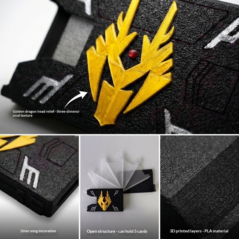 Kamen Rider Ryuki Tempat Kartu - 3D Printing App ulasan dan harga