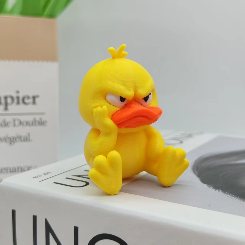 Patung Bebek Kuning Marah 3D P - 3D Printing Mockup ulasan dan harga