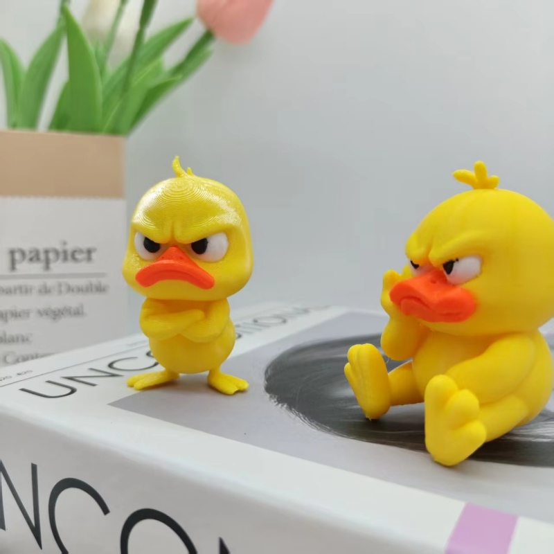 Patung Bebek Kuning Marah 3D P - 3D Printing Mockup ulasan dan harga