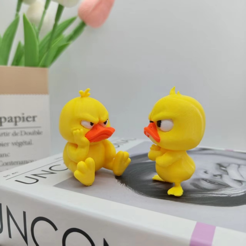 Patung Bebek Kuning Marah 3D P - 3D Printing Mockup ulasan dan harga