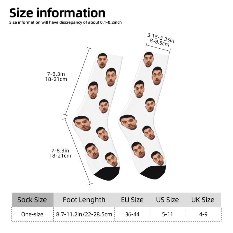 Kaus Kaki Foto Wajah Lucu yang - 3D Printing Foto ulasan dan harga