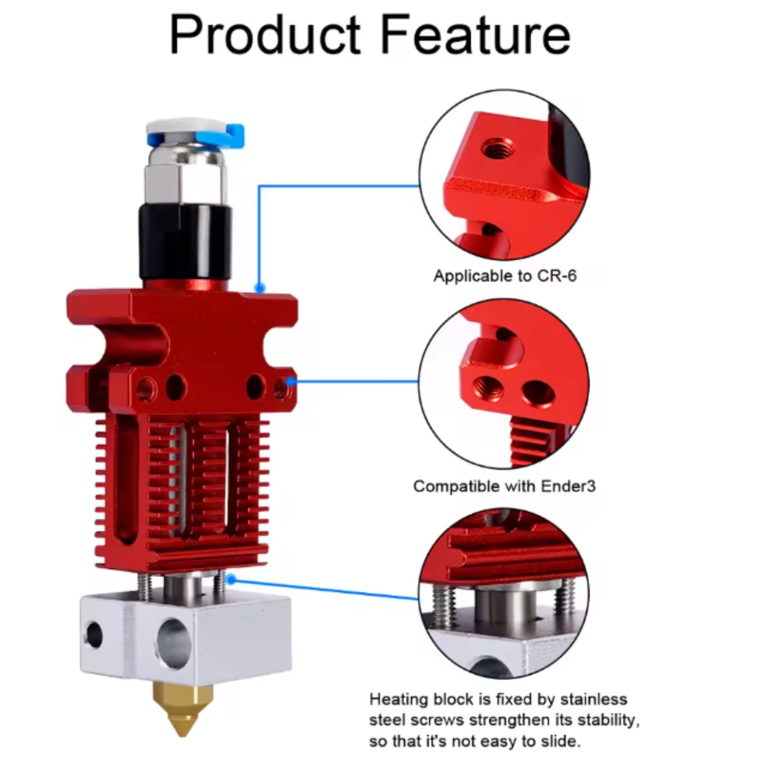 Kit Hotend Creality CR-6 SE, K - Silicone Sock Hotend ulasan dan harga