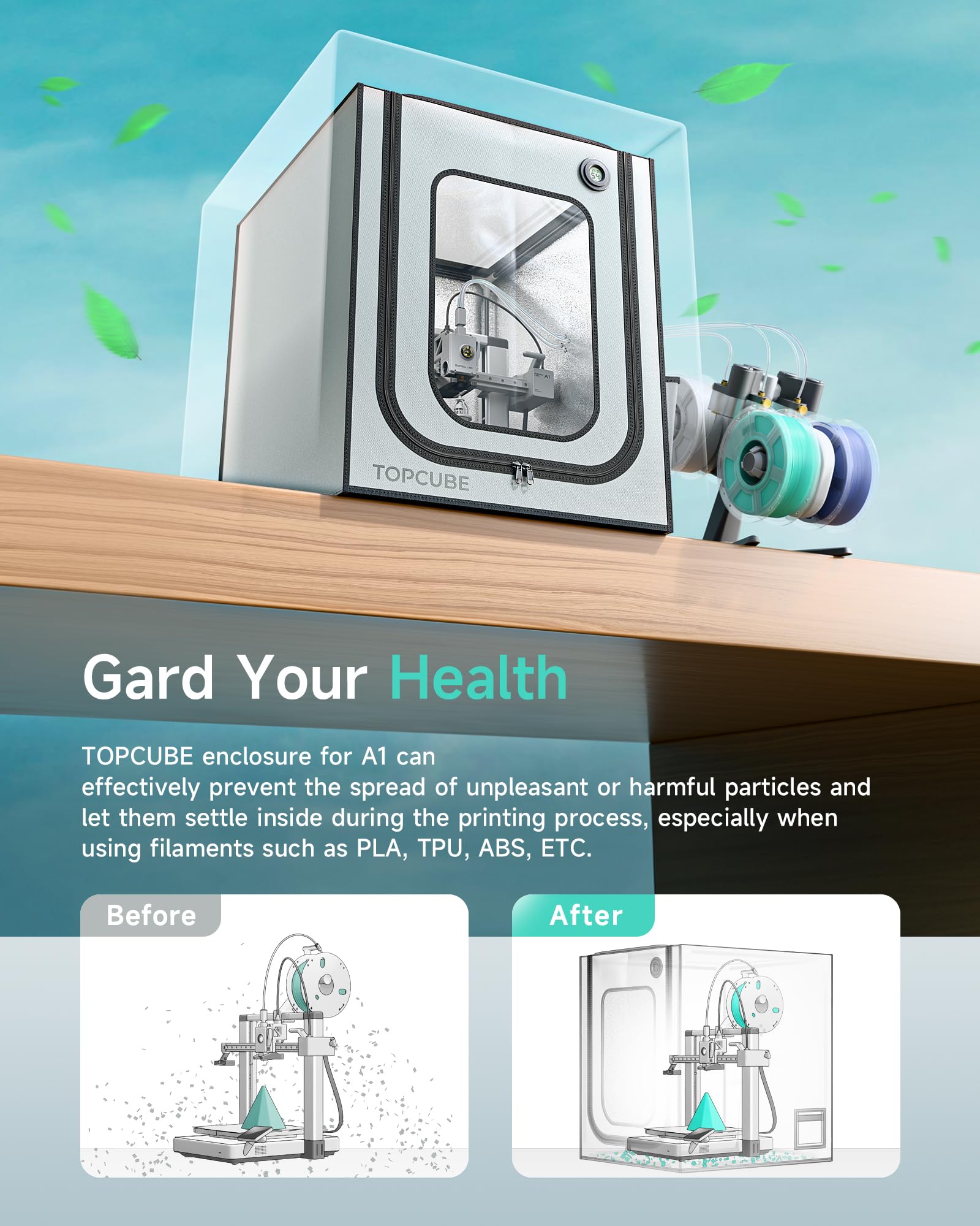 Yoopai sarung Printer 3D sarun - 3D Printer Enclosure Frame ulasan dan harga