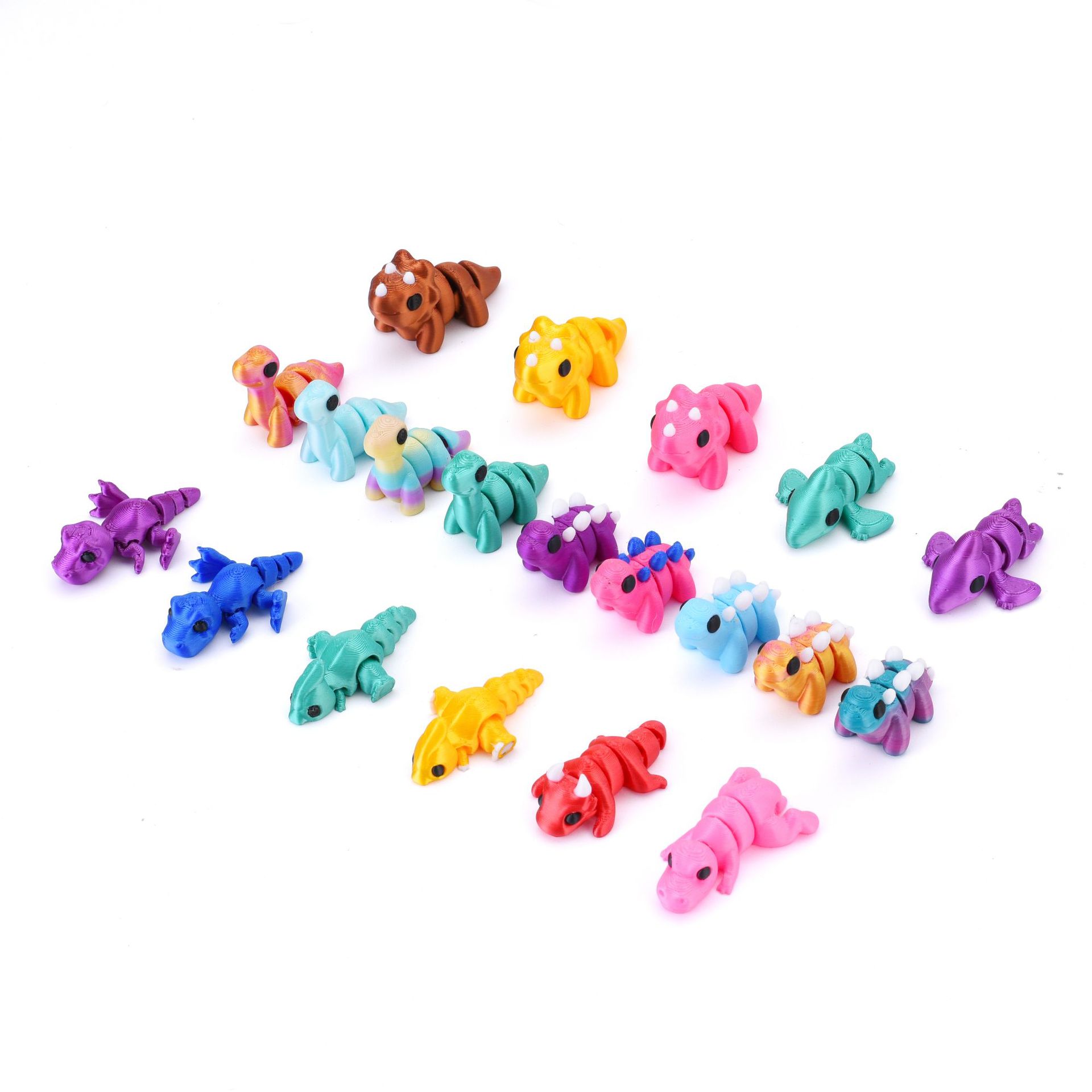 60Pcs Hewan Cetak 3D Acak, Had - 3D Printing Egg ulasan dan harga