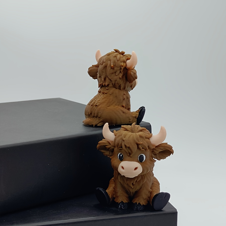 Patung Sapi Hutan Skotlandia - - 3D Printing Mockup ulasan dan harga