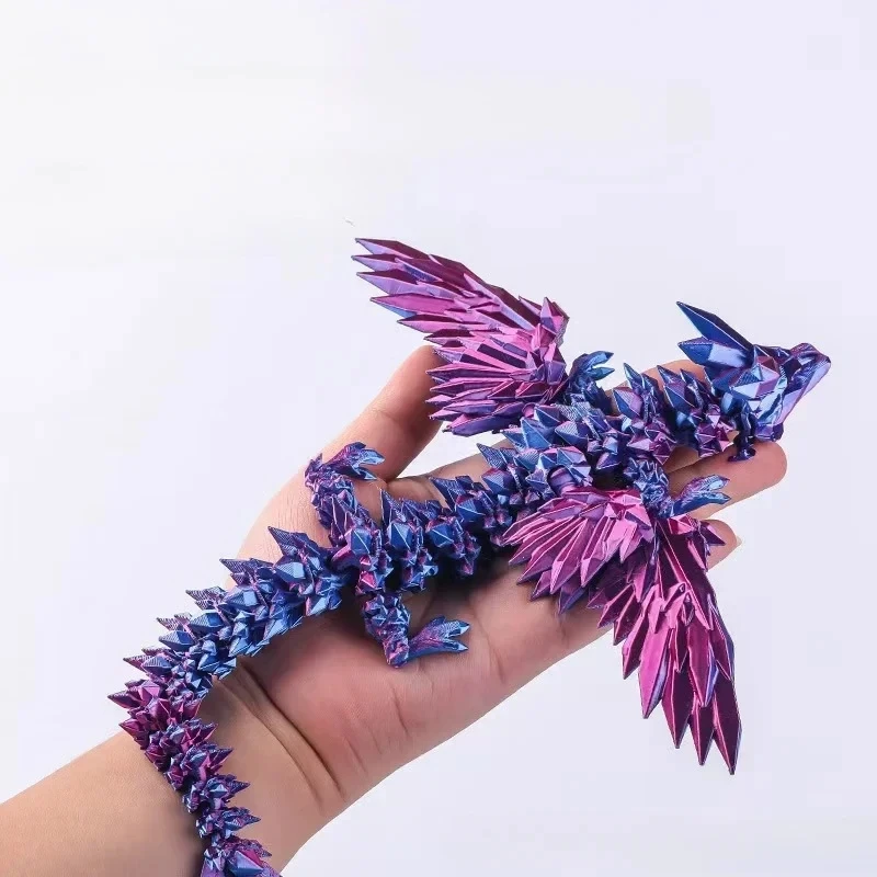 Figurin Naga Berwarna-warni ya - 3D Printing Drawing ulasan dan harga