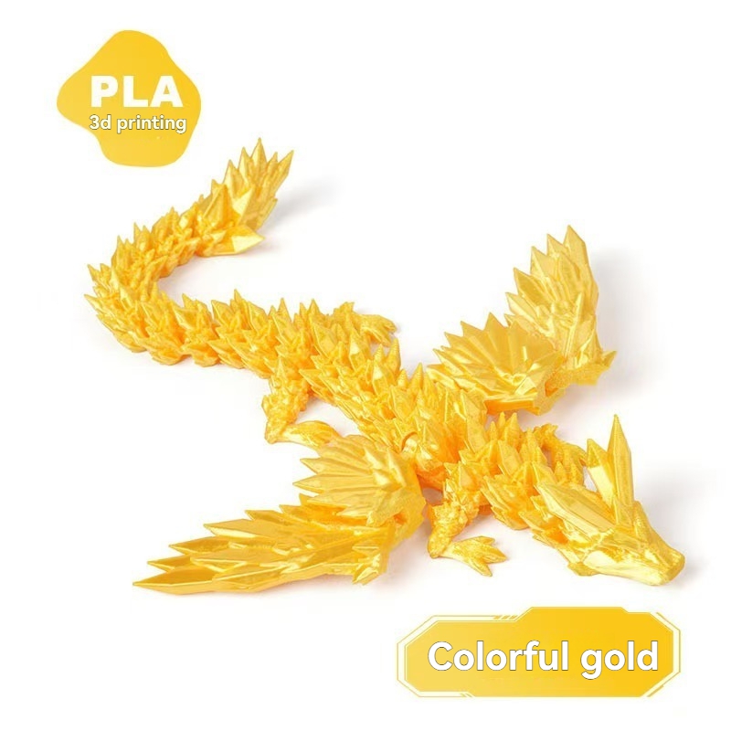 Figurin Naga Berwarna-warni ya - 3D Printing Drawing ulasan dan harga