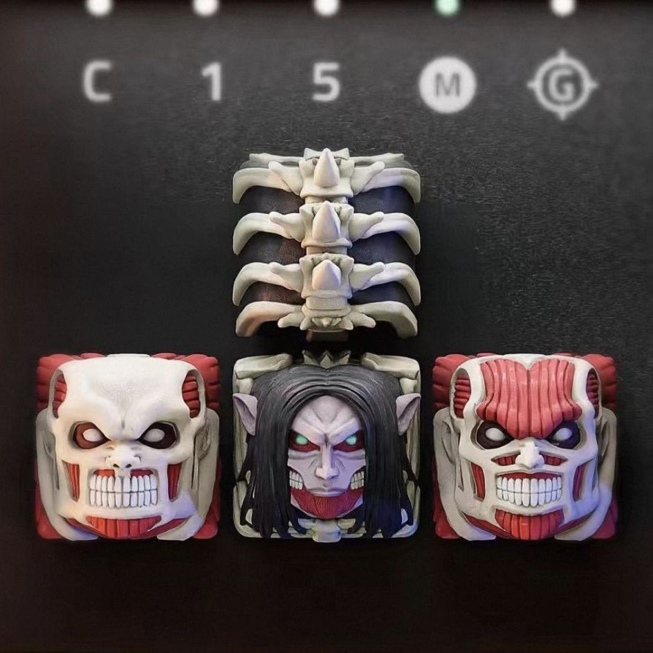 Set Keycap Bermerek Attack On  - 3D Printing Keyboard Keys ulasan dan harga