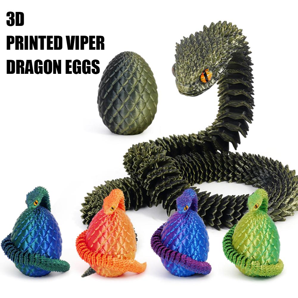 Telur Naga Ular Keren Cetak 3D - 3D Printing Egg ulasan dan harga